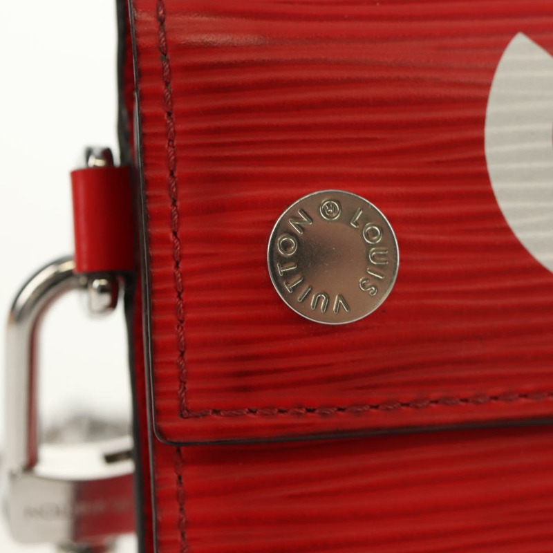 【日本直送】路易威登 Epi LV × Supreme 鏈條迷你皮夾 紅色 M67755 LV 正品 140687M-1