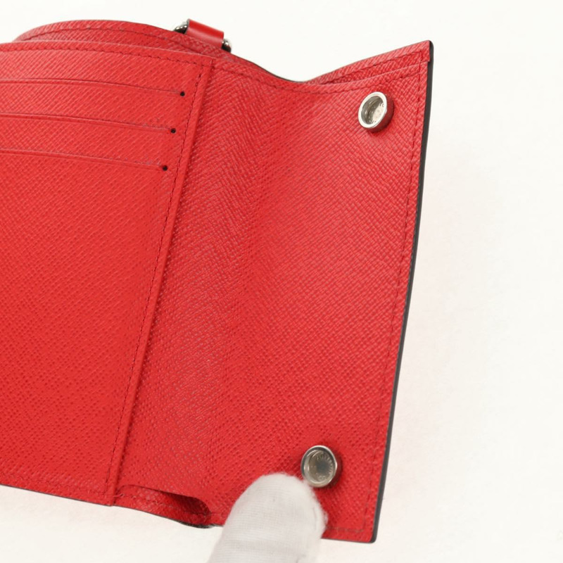 【日本直送】路易威登 Epi LV × Supreme 鏈條迷你皮夾 紅色 M67755 LV 正品 140687M-22