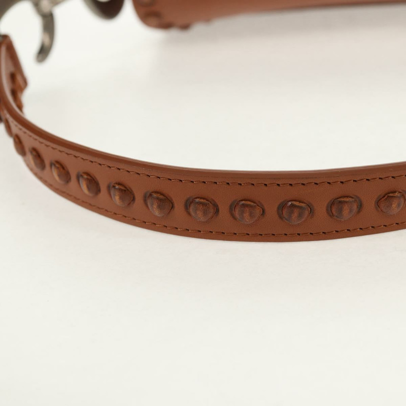 【日本直送】Christian Dior 馬鞍包 肩背包 皮革 米色 正品 121361M-7