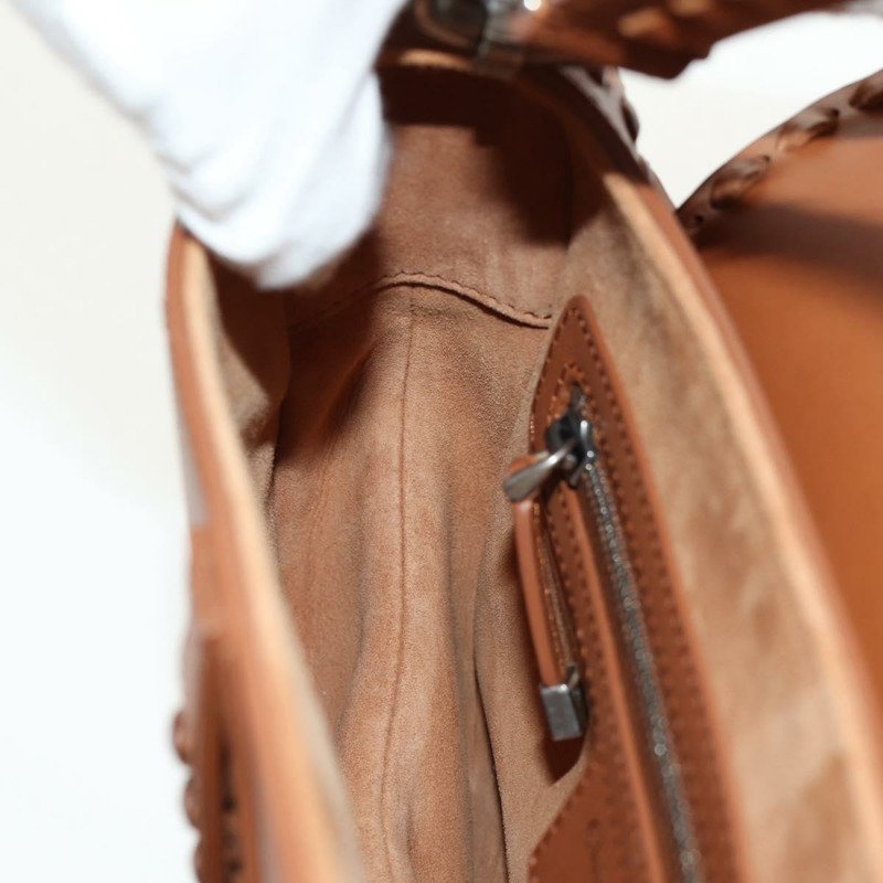 【日本直送】Christian Dior 馬鞍包 肩背包 皮革 米色 正品 121361M-25