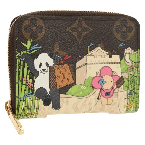 路易威登 Monogram Vivienne Zippy 零錢包 M80865 正品 128516M