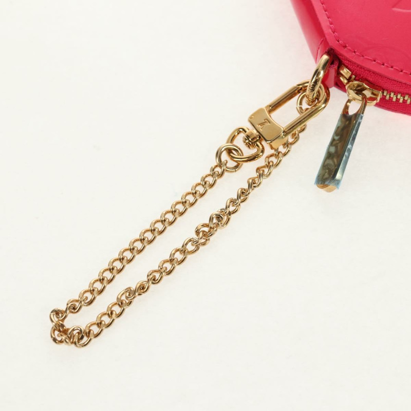 【日本直送】路易威登 Vernis Rose Porte Monnaie Chapeau 零錢包 M93690 正品 128525M-7