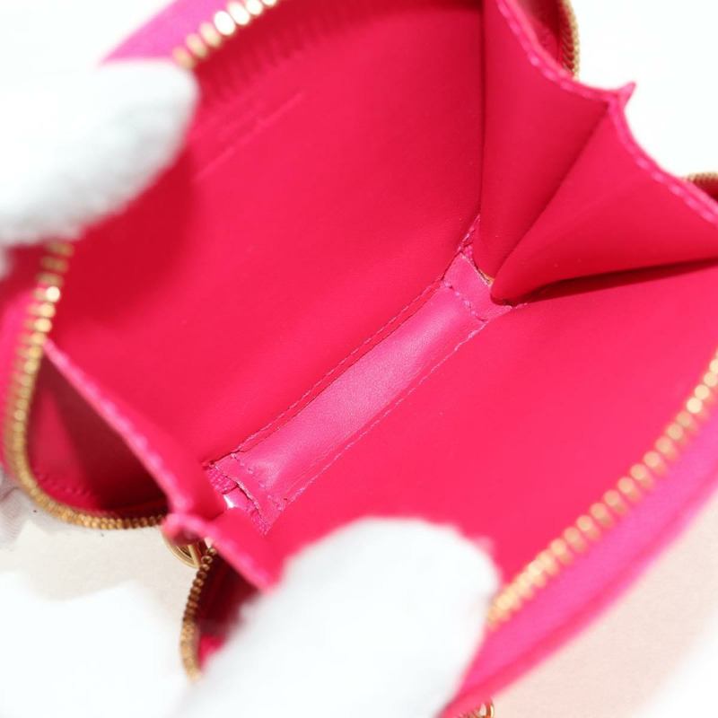 【日本直送】路易威登 Vernis Rose Porte Monnaie Chapeau 零錢包 M93690 正品 128525M-9