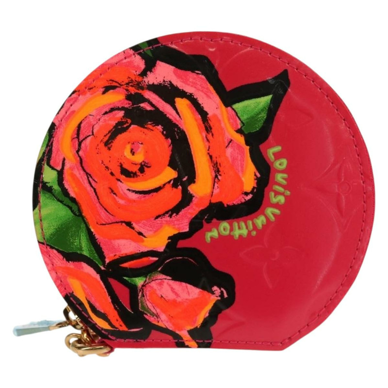 【日本直送】路易威登 Vernis Rose Porte Monnaie Chapeau 零錢包 M93690 正品 128525M-12