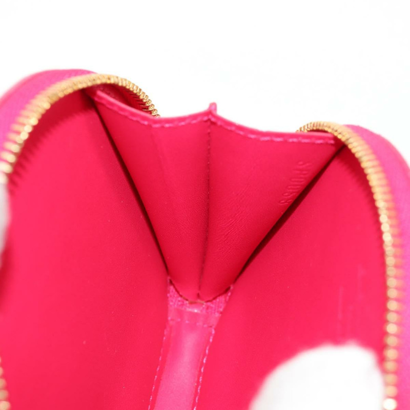 【日本直送】路易威登 Vernis Rose Porte Monnaie Chapeau 零錢包 M93690 正品 128525M-18