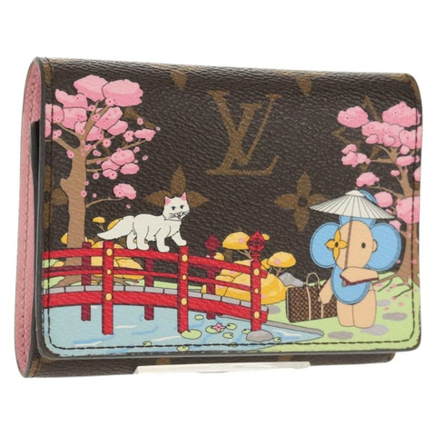 路易威登 Vivienne Portefeuille Victorine 花園皮夾 M80873 正品 149238M