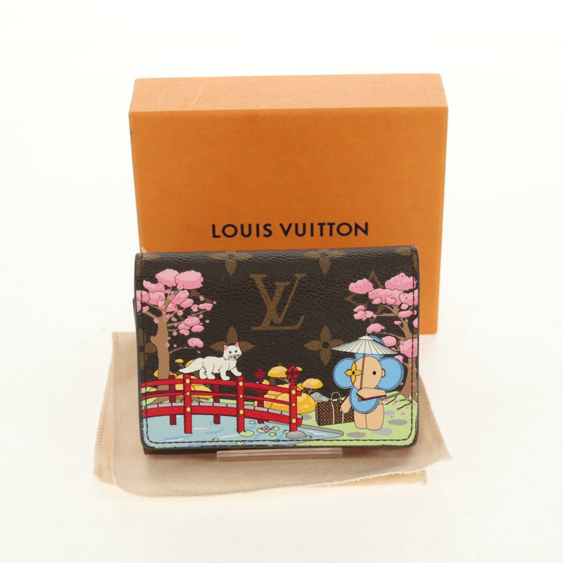 【日本直送】路易威登 Vivienne Portefeuille Victorine 花園皮夾 M80873 正品 149238M-11