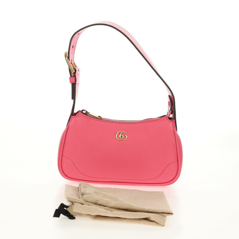 【日本直送】GUCCI GG Marmont 手提包 皮革 粉紅金 739076 正品 BA7266M-11