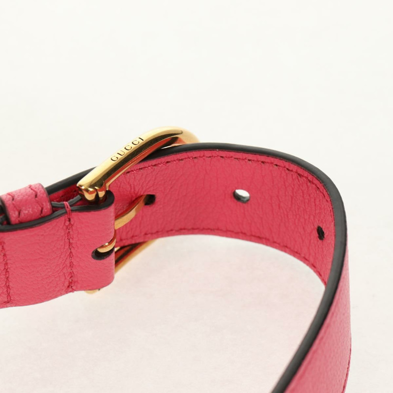 【日本直送】GUCCI GG Marmont 手提包 皮革 粉紅金 739076 正品 BA7266M-15