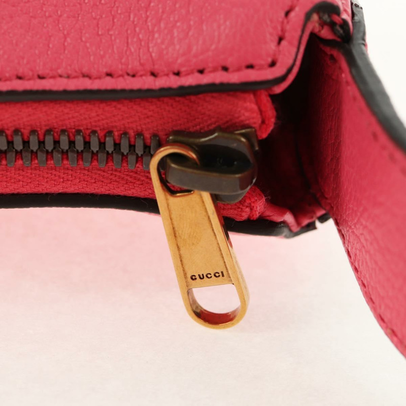 【日本直送】GUCCI GG Marmont 手提包 皮革 粉紅金 739076 正品 BA7266M-21