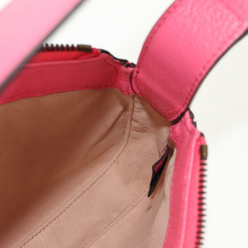 【日本直送】GUCCI GG Marmont 手提包 皮革 粉紅金 739076 正品 BA7266M-23