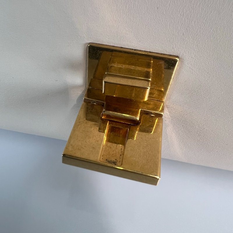 CELINE  粉拚黑Trapaze Bag鞦韆-8