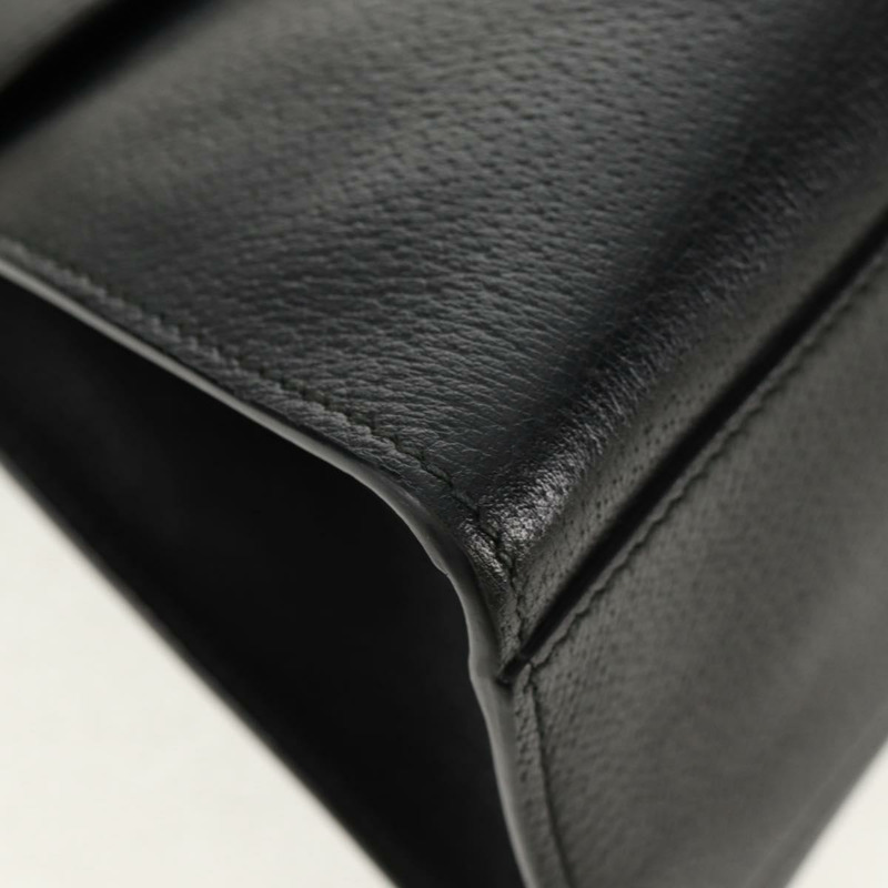 【日本直送】GUCCI Web Sherry Line 手提包 皮革 兩用 黑色 金色 505342 正品 148828M-16