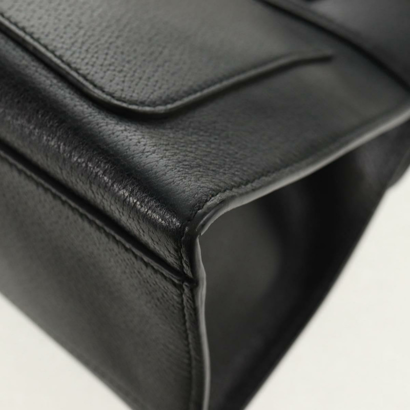 【日本直送】GUCCI Web Sherry Line 手提包 皮革 兩用 黑色 金色 505342 正品 148828M-19