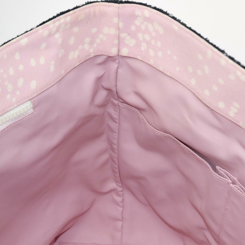 【日本直送】香奈兒 (CHANEL) 夏季高級手袋 帆布 粉紅色 銀色 CC 標誌 正品 148799-19