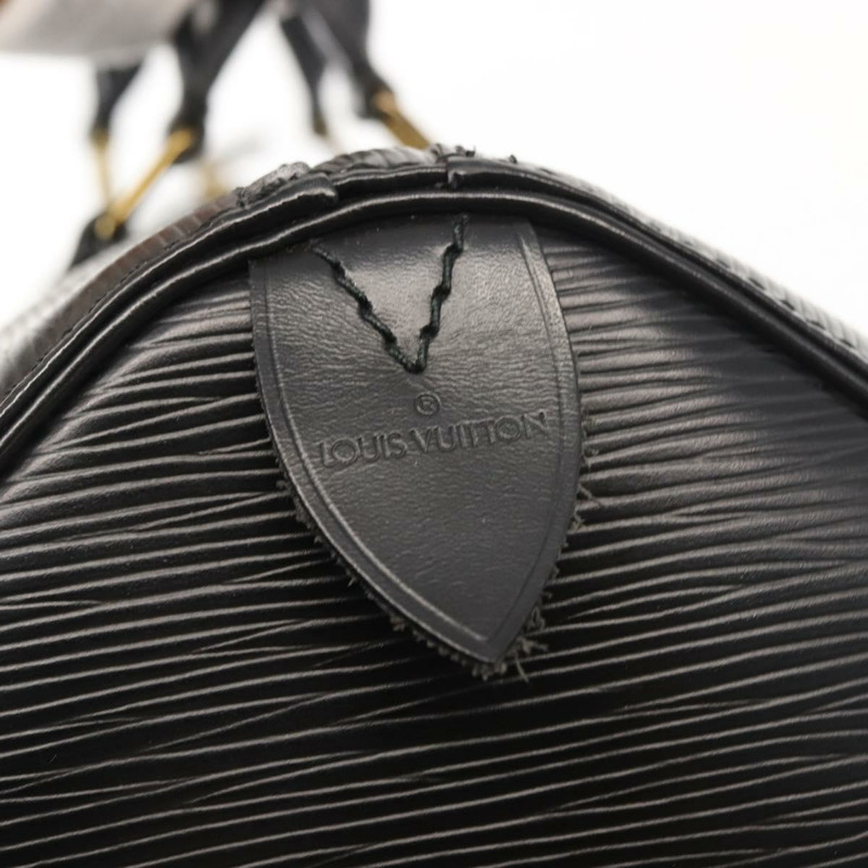 【日本直送】路易威登 Epi Speedy 35 手提包 黑色 M42992 LV 正品 150584V-18