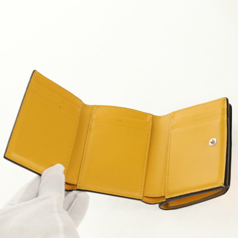 【日本直送】FENDI Zucca 帆布緊湊型皮夾 PVC FENDI x FRGMT x POKMON 黑色正品 150605M-7