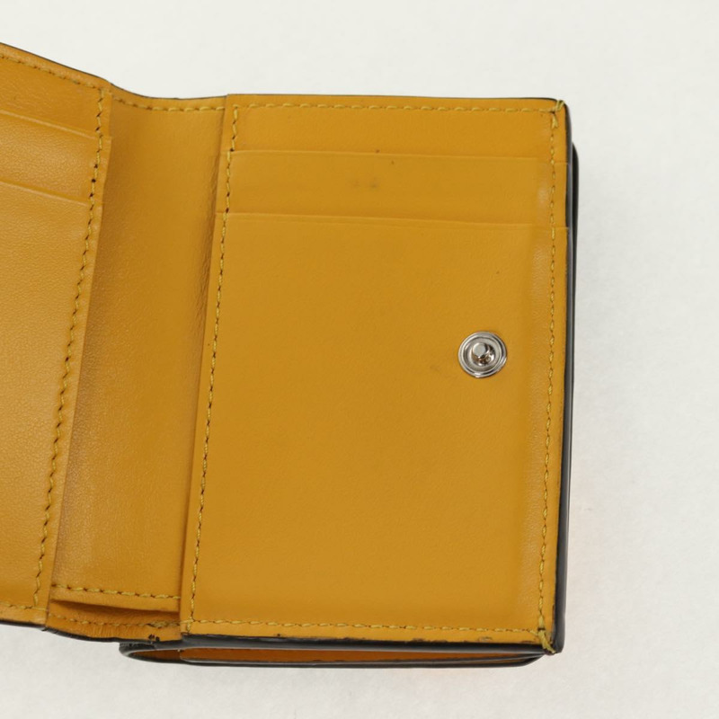 【日本直送】FENDI Zucca 帆布緊湊型皮夾 PVC FENDI x FRGMT x POKMON 黑色正品 150605M-23