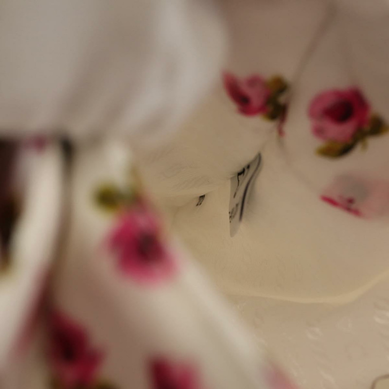 【日本直送】PRADA 花卉手提包 尼龍 兩用 白色 粉紅色 銀色 1BA359 正品 yk19751M-10