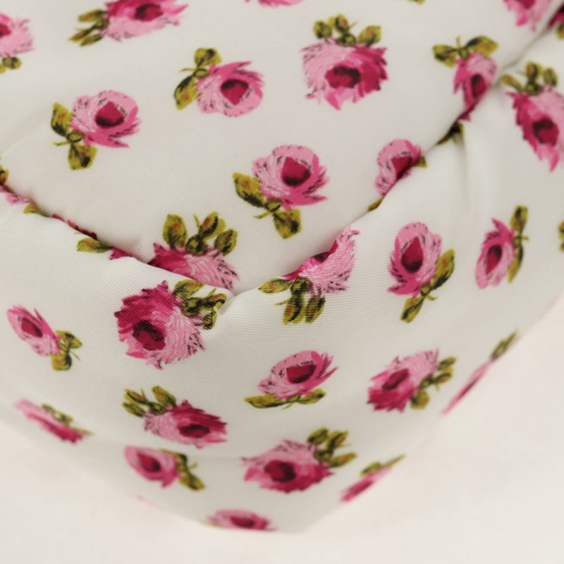 【日本直送】PRADA 花卉手提包 尼龍 兩用 白色 粉紅色 銀色 1BA359 正品 yk19751M-18