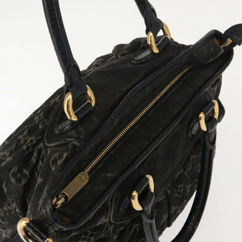 【日本直送】路易威登 Monogram Denim Neo Cabby MM 兩用包 黑色 M95351 LV Auth yk19739-5