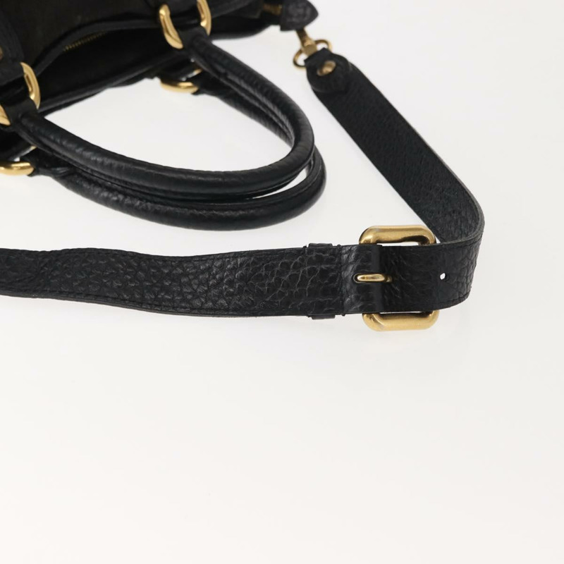 【日本直送】路易威登 Monogram Denim Neo Cabby MM 兩用包 黑色 M95351 LV Auth yk19739-7