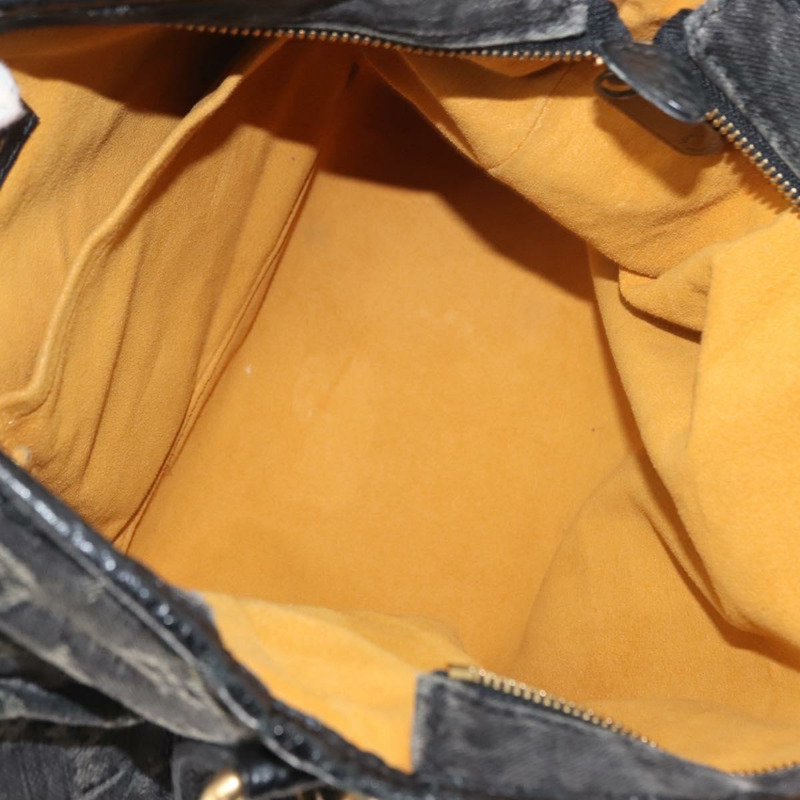 【日本直送】路易威登 Monogram Denim Neo Cabby MM 兩用包 黑色 M95351 LV Auth yk19739-8