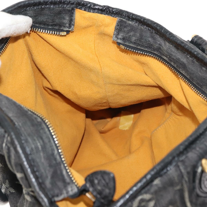 【日本直送】路易威登 Monogram Denim Neo Cabby MM 兩用包 黑色 M95351 LV Auth yk19739-22