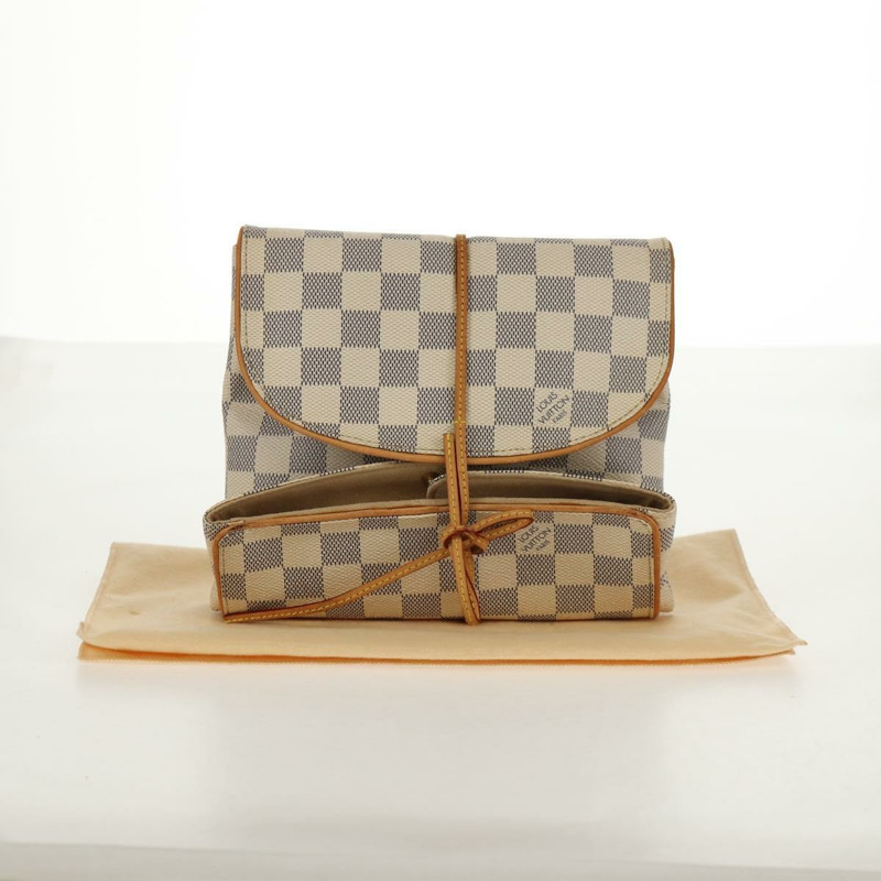 【日本直送】路易威登 Damier Azur Trousse Bijoux Priable 手袋 N41421 LV 正品 150695V-11