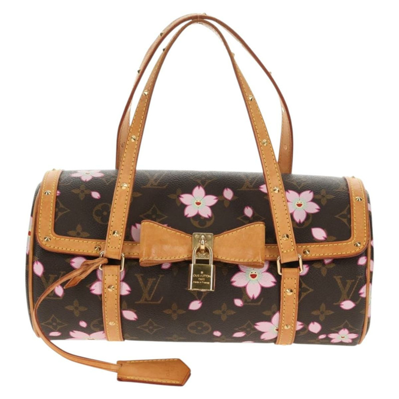 【日本直送】路易威登 Monogram Cherry Blossom Papillon GM 手袋 M92009 LV Auth bs30617V-12
