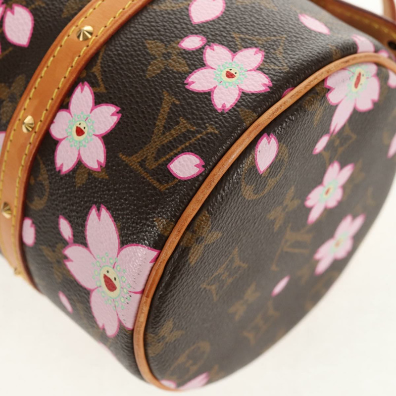 【日本直送】路易威登 Monogram Cherry Blossom Papillon GM 手袋 M92009 LV Auth bs30617V-15