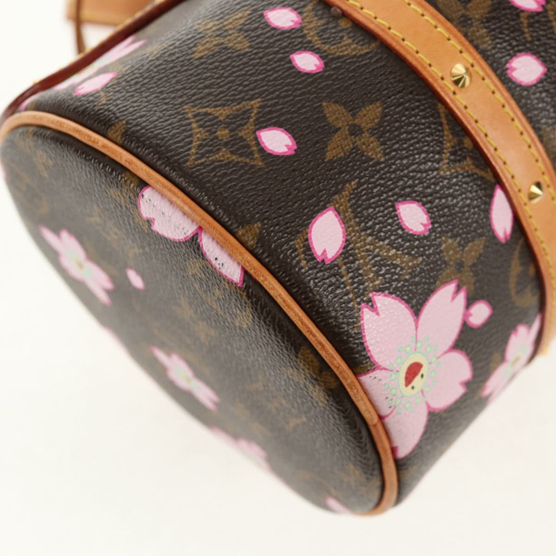 【日本直送】路易威登 Monogram Cherry Blossom Papillon GM 手袋 M92009 LV Auth bs30617V-16
