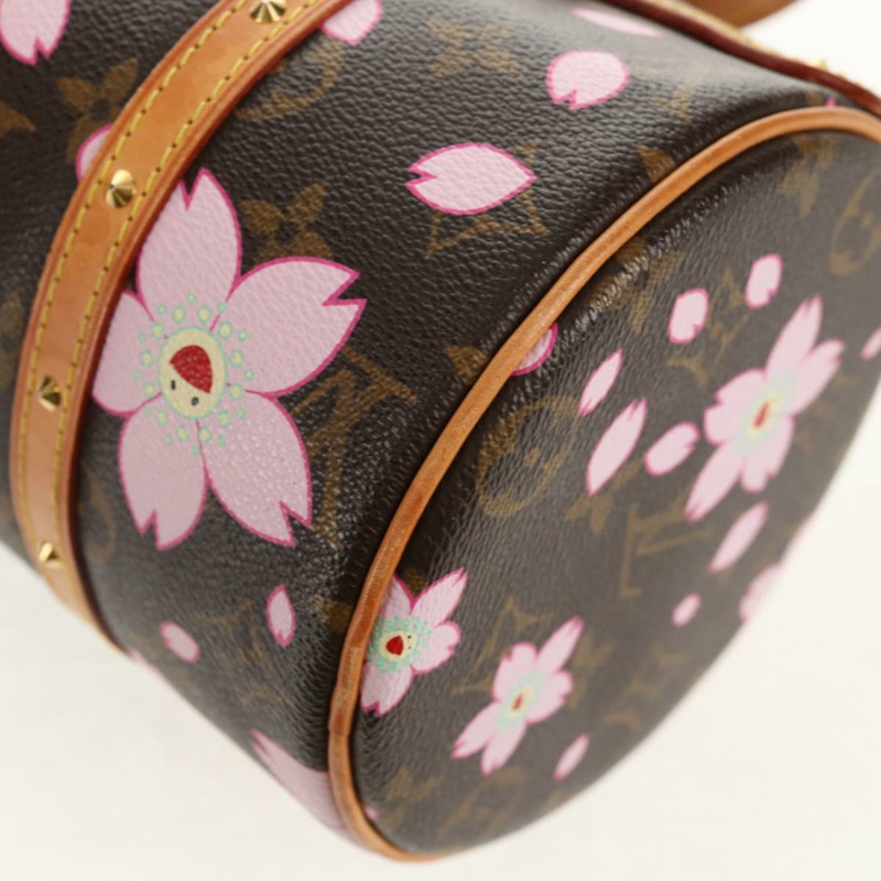 【日本直送】路易威登 Monogram Cherry Blossom Papillon GM 手袋 M92009 LV Auth bs30617V-17