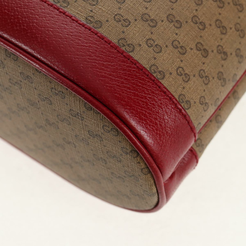 【日本直送】GUCCI Micro GG Supreme Doraemon 聯名手袋 PVC 米色 655597 正品 147572M-17