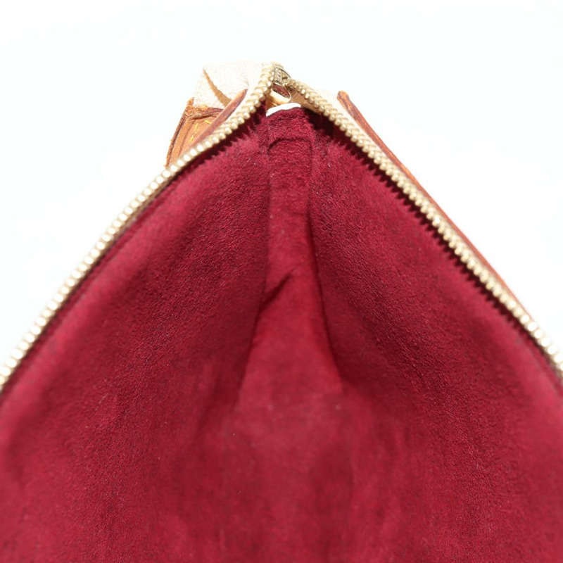 【日本直送】路易威登 (LOUIS VUITTON) 多色 Pochette Accessoires 手拿包 白色 M92649 LV Auth 145617A-25