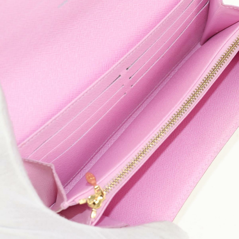 【日本直送】路易威登 (LOUIS VUITTON) 多色 Portefeuille Sarah 長白色手袋 M93532 LV Auth 151181V-20