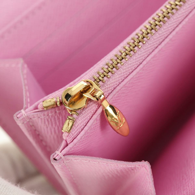 【日本直送】路易威登 (LOUIS VUITTON) 多色 Portefeuille Sarah 長白色手袋 M93532 LV Auth 151181V-21