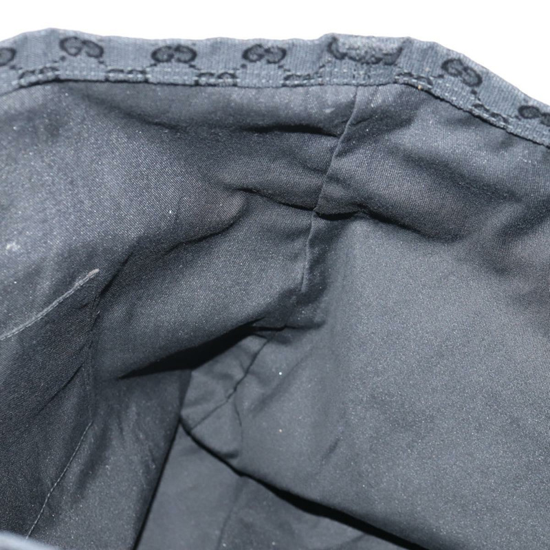 【日本直送】GUCCI GG帆布織帶雪莉酒系列手提包 黑色 189669 正品 149612V-19