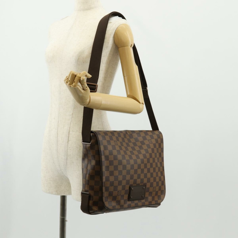 【日本直送】路易威登 Damier Ebene Brooklyn 中型單肩包 N51211 LV 正品 149463V-30