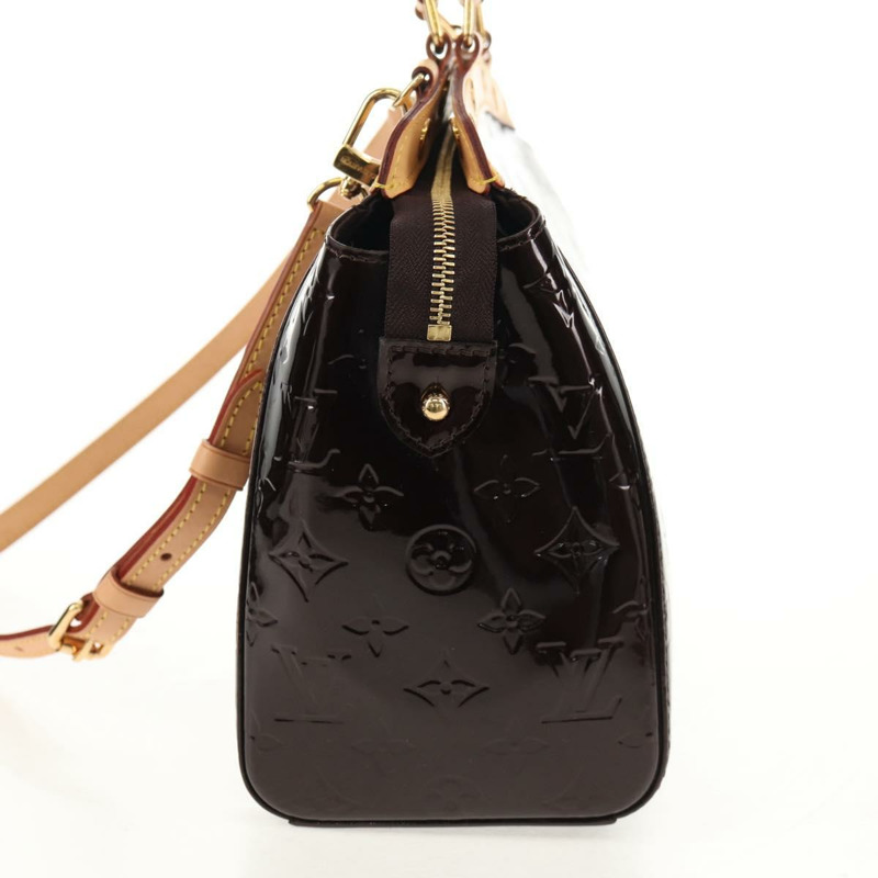 【日本直送】路易威登 Vernis Blair MM 手提包 2way Amarante M91619 LV Auth 149390A-2