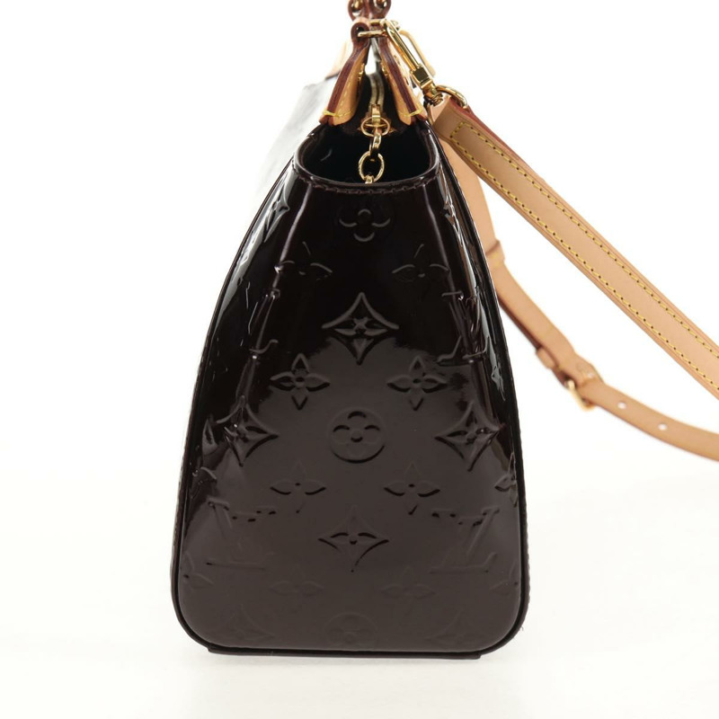 【日本直送】路易威登 Vernis Blair MM 手提包 2way Amarante M91619 LV Auth 149390A-3