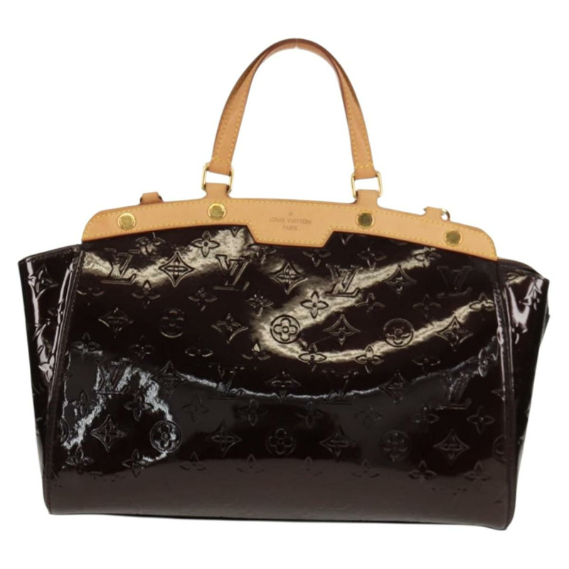 【日本直送】路易威登 Vernis Blair MM 手提包 2way Amarante M91619 LV Auth 149390A-12