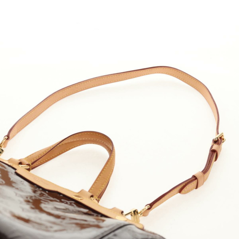 【日本直送】路易威登 Vernis Blair MM 手提包 2way Amarante M91619 LV Auth 149390A-14