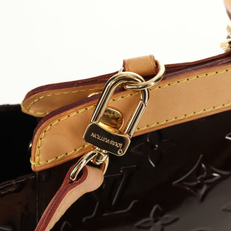 【日本直送】路易威登 Vernis Blair MM 手提包 2way Amarante M91619 LV Auth 149390A-19