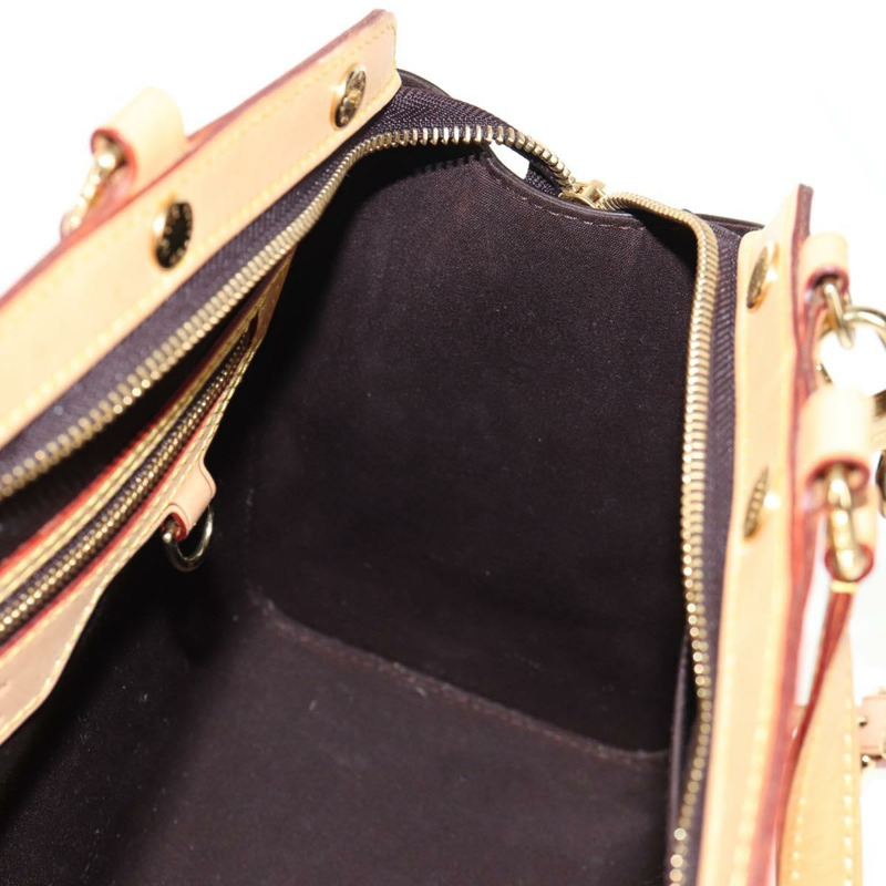 【日本直送】路易威登 Vernis Blair MM 手提包 2way Amarante M91619 LV Auth 149390A-23