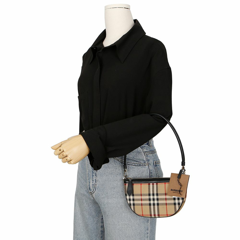 BURBERRY Olimpia迷你手拿包肩背包 8043405-8