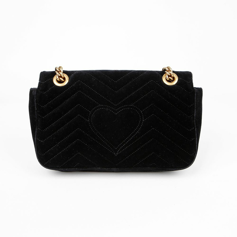 GUCCI GG Marmont 小號鏈條單肩斜背包 443497-5