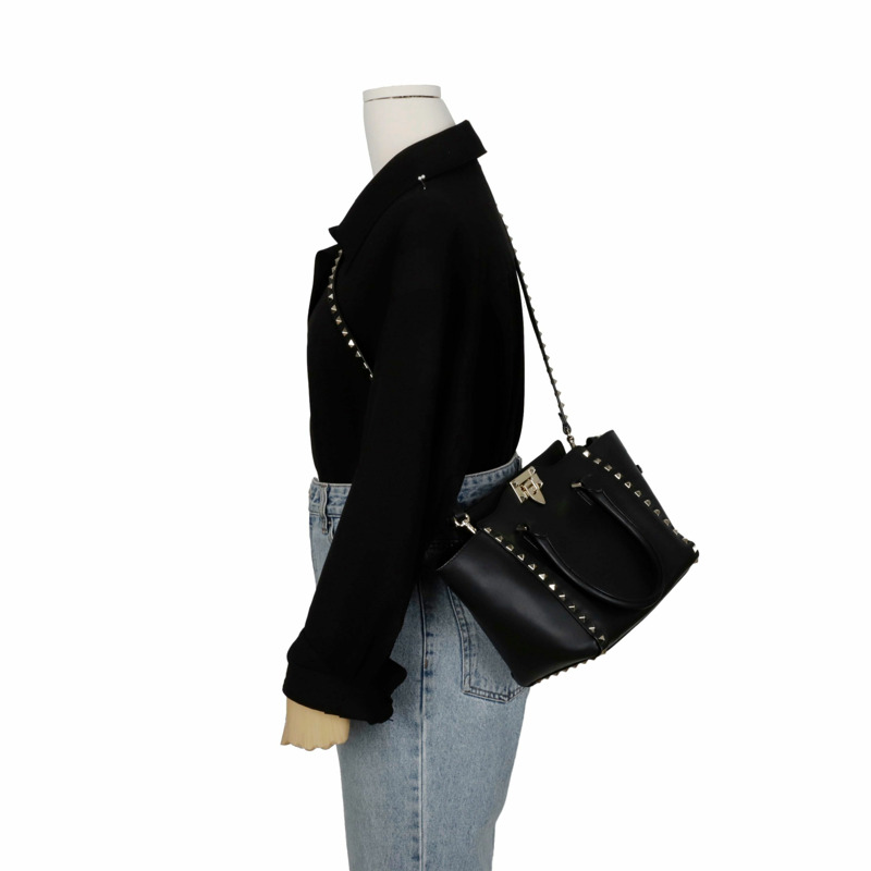VALENTINO Rockstud 手提單肩包 2B0540BOL-14