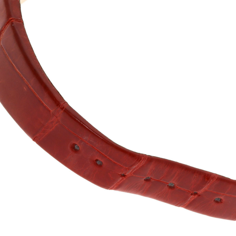 卡地亞 W6400356 Radonya SM 女士腕錶，18K 玫瑰金，皮革錶帶-9