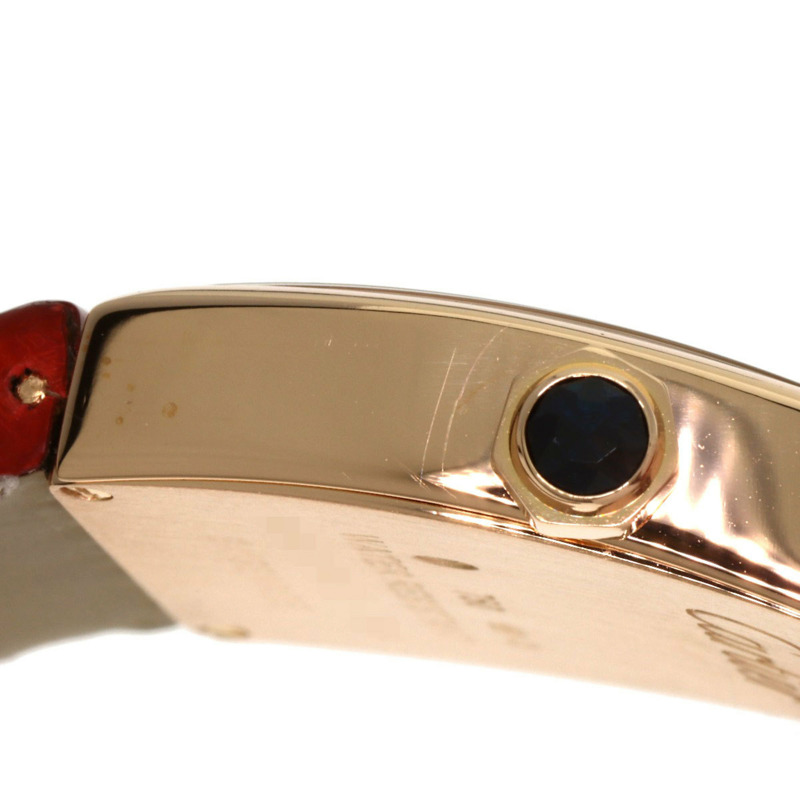 卡地亞 W6400356 Radonya SM 女士腕錶，18K 玫瑰金，皮革錶帶-16